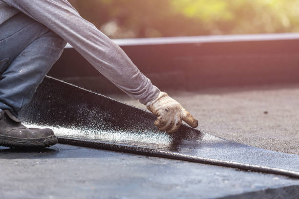 Professional Crawl Space Encapsulation technician working in Athens, OH